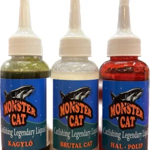 Végkiárusítás MONSTER CAT LEGENDARY LIQUID GÉL - harcsázó aroma Brutal (kevert rendkívül büdös)