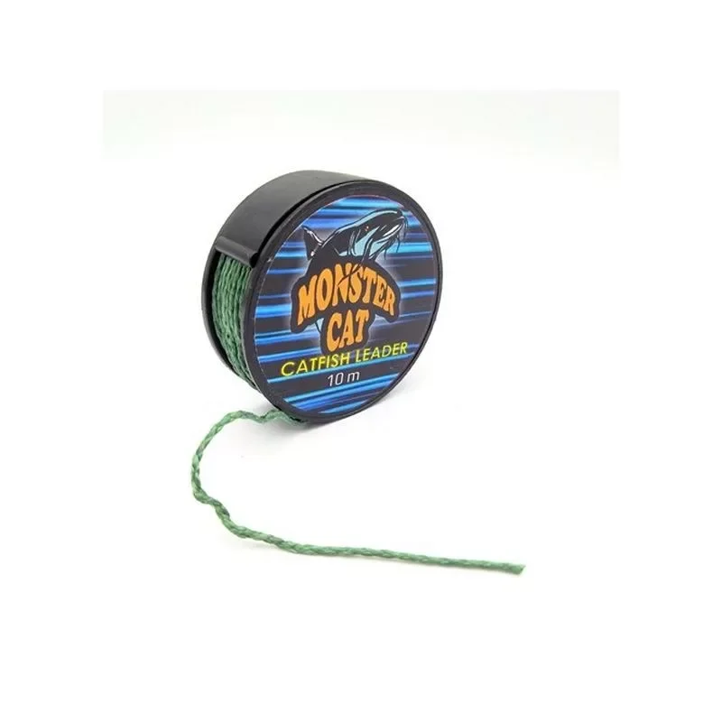MONSTER CAT Harcsázó fonott előkezsinór barna 1,20 mm Kedvezményes ár