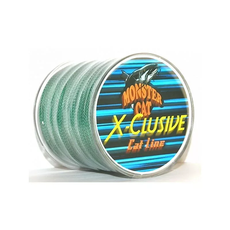 MONSTER CAT X-CLUSIVE 300m fonott harcsázó zsinór (zöld) 0,60 mm Korlátozott ajánlat