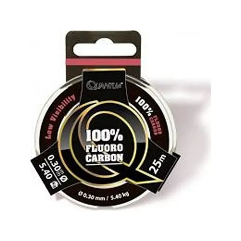 Quantum Fluoro Carbon Predator Előkezsinór - átlátszó 25m 0,20 mm Végkiárusítás