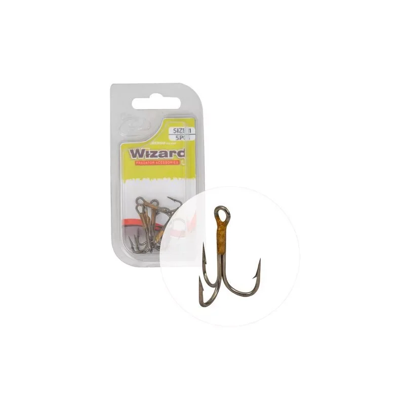 Expressz kézbesítés WIZARD GRIZZLY EC774 4X STRONG BRONZ HÁRMASHOROG 5 DB/CSOMAG