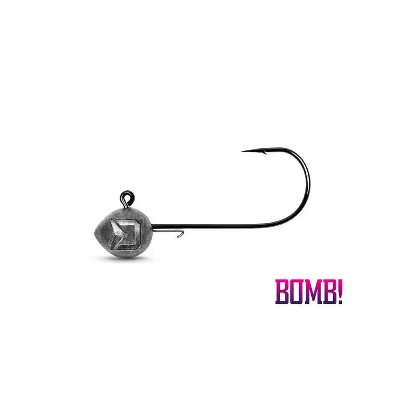 Jig fej tartóval Delphin BOMB! / 5db 10g-2/0 Rendeld meg most