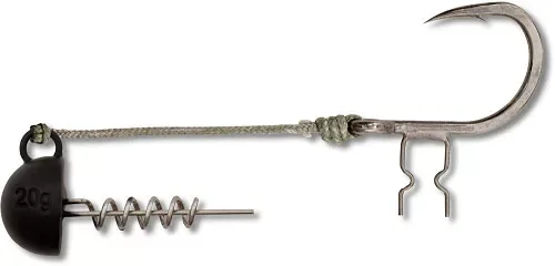 Black Cat Shad Claw Rig 1db 6/0 10 g Végkiárusítás
