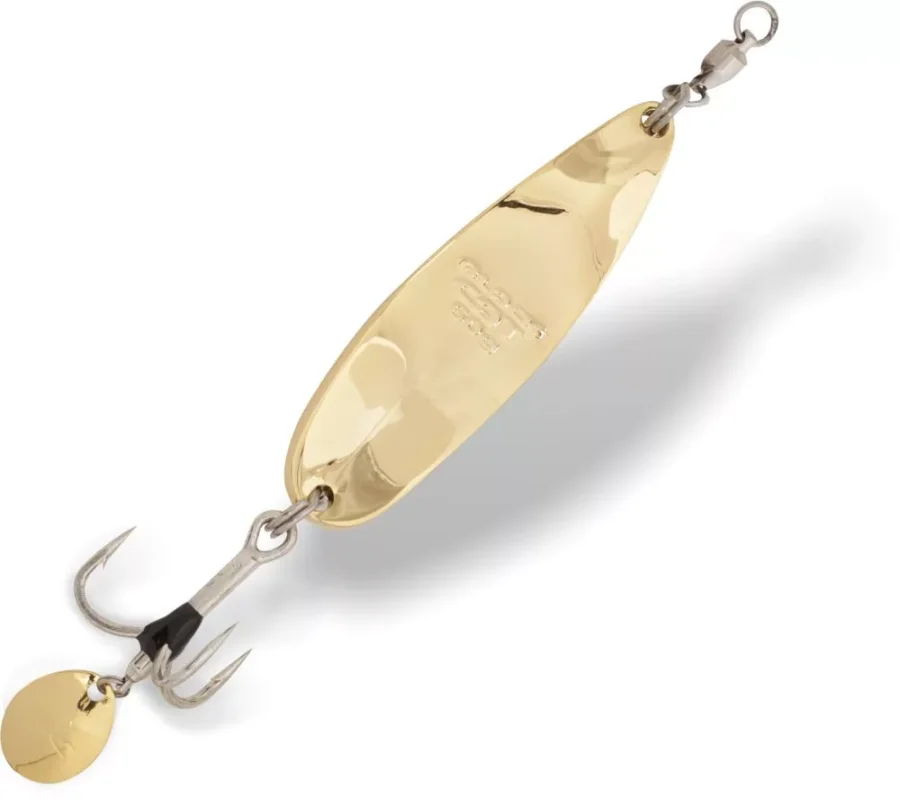 Olcsóbb Black Cat Battle River Spoon 1db 9cm arany 60 g