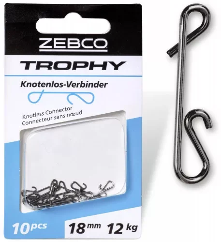 Ajánlat Zebco Trophy csomómentes összekötő 24mm - 26kg 10darab