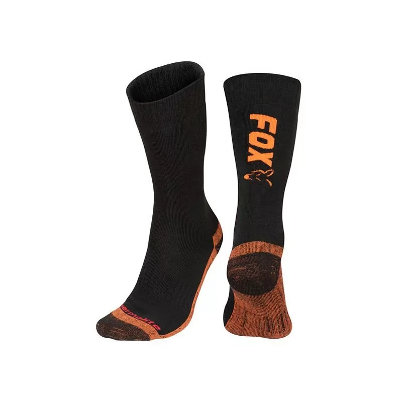 Fox Black-Orange Thermolite Long Sock Zokni 40-43 Gyors kiszállítás
