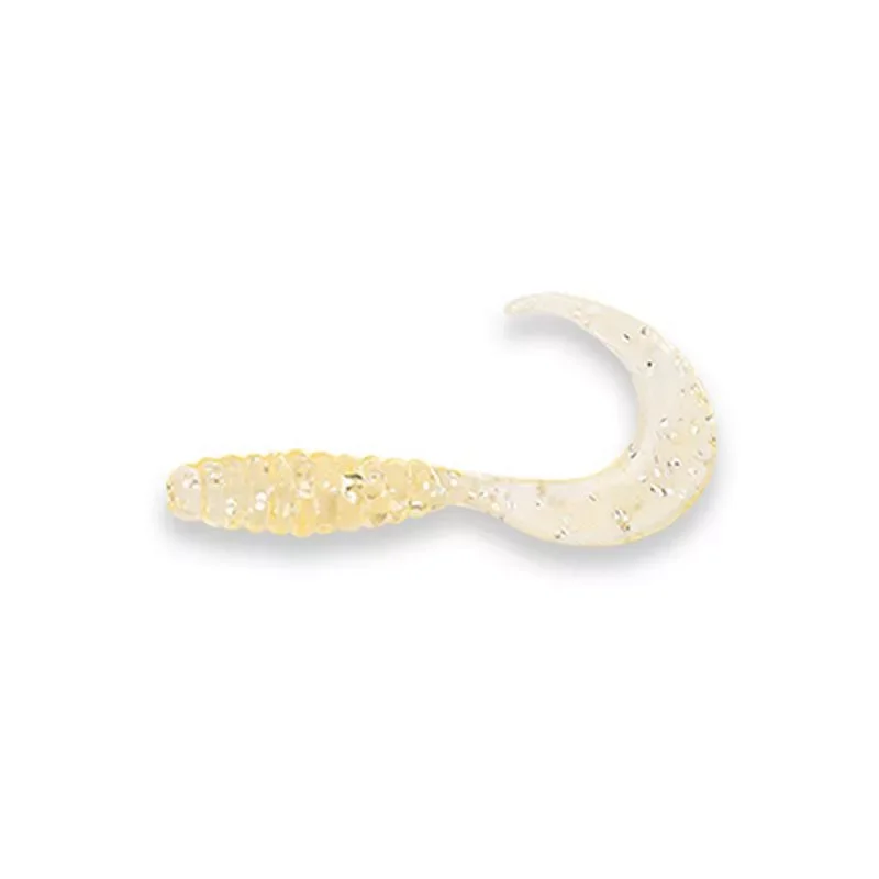 Legkelendőbb MANNS TWISTER CGMF-Áttetsző, arany glitteres 2,5 cm