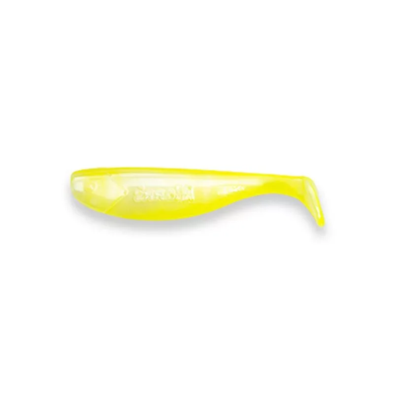 Prémium MANNS SHAD LS-Fluosárga 8 cm