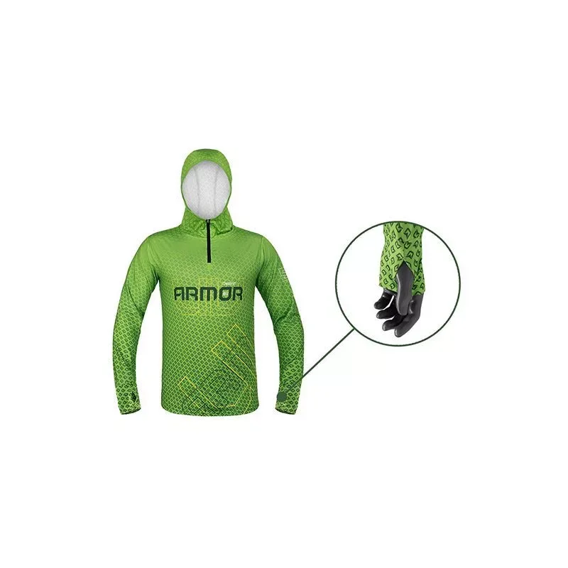Delphin UV ARMOR 50+ Kapucnis hosszúujjú póló Szuper ajánlat