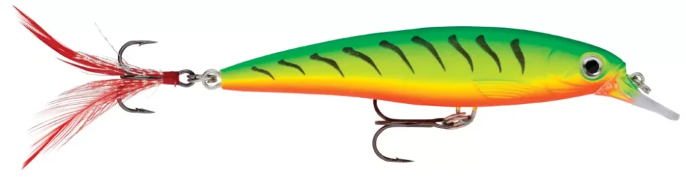 Expressz szállítás Rapala XR8-FTU X-RAP Firetiger UV 8cm 7g Xtreme Action Slashbait
