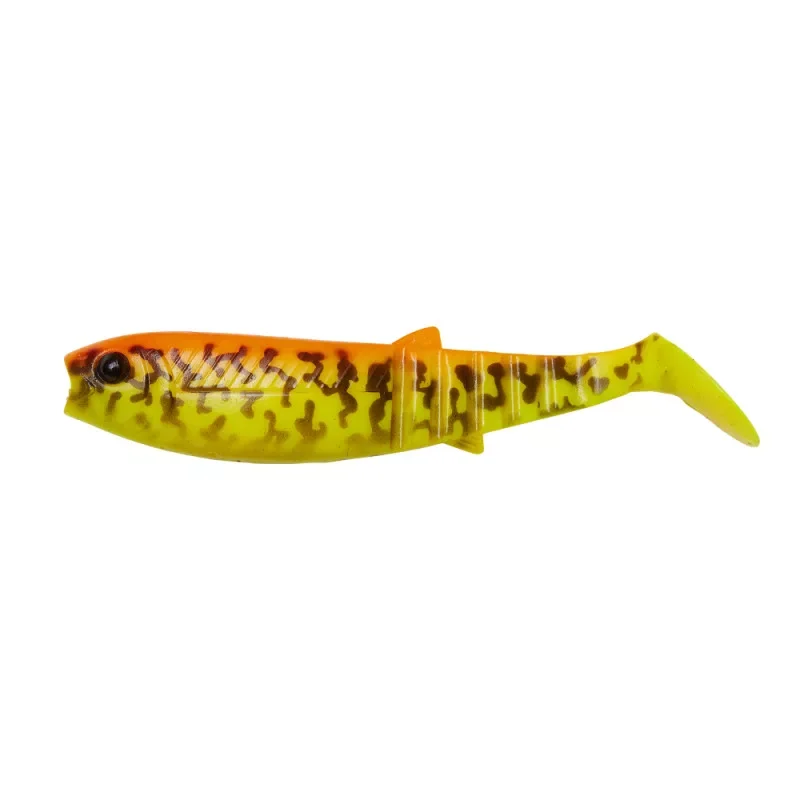 Kiárusítás Savage Gear Cannibal Shad Burbot Golden Ambulance 12,5cm