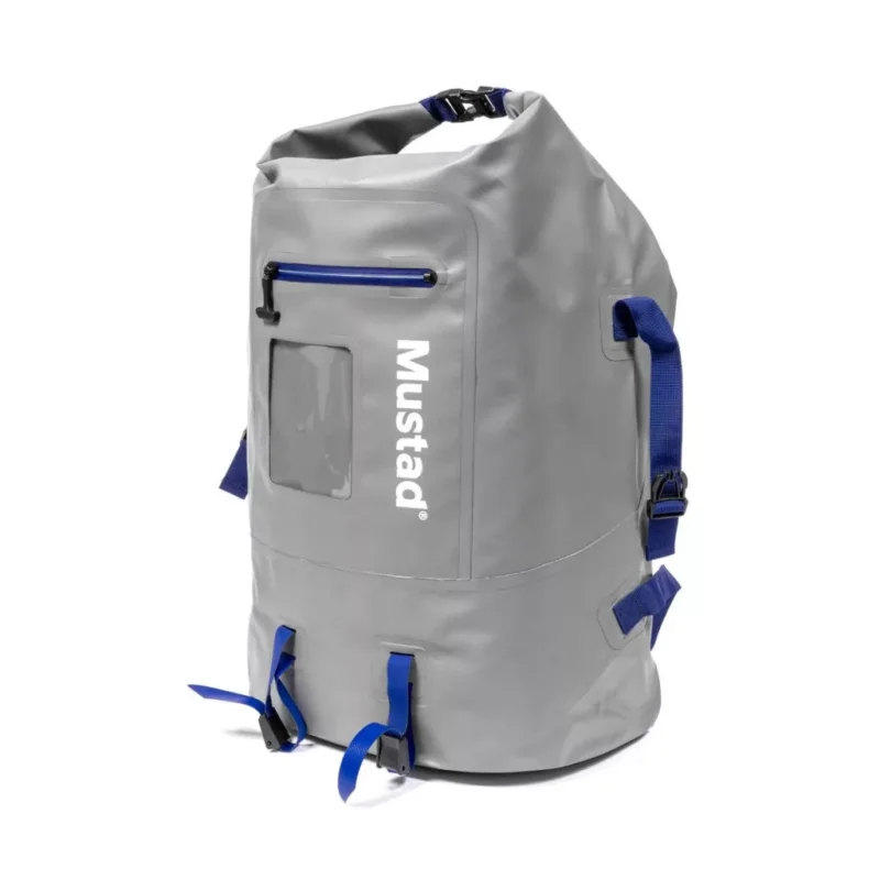 MUSTAD DAYBREAK DRY ROLL-UP BACK PACK 40L GRAY/BLUE Outlet