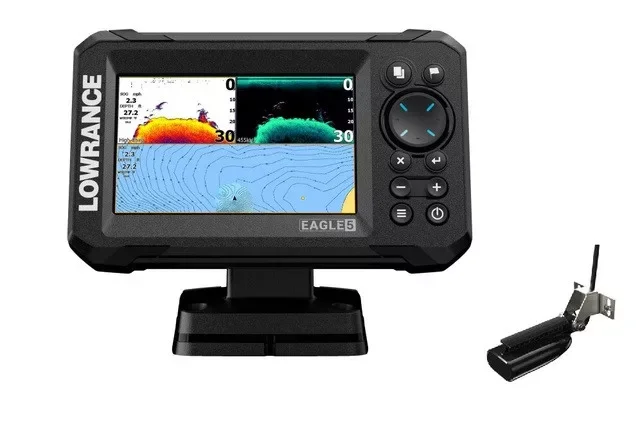 Bestseller Lowrance Eagle 5 Splitshot HD Halradar GPS jeladóval