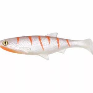 Végkiárusítás Monster Cat UV Rattlin Gumihal csörgős 10cm White