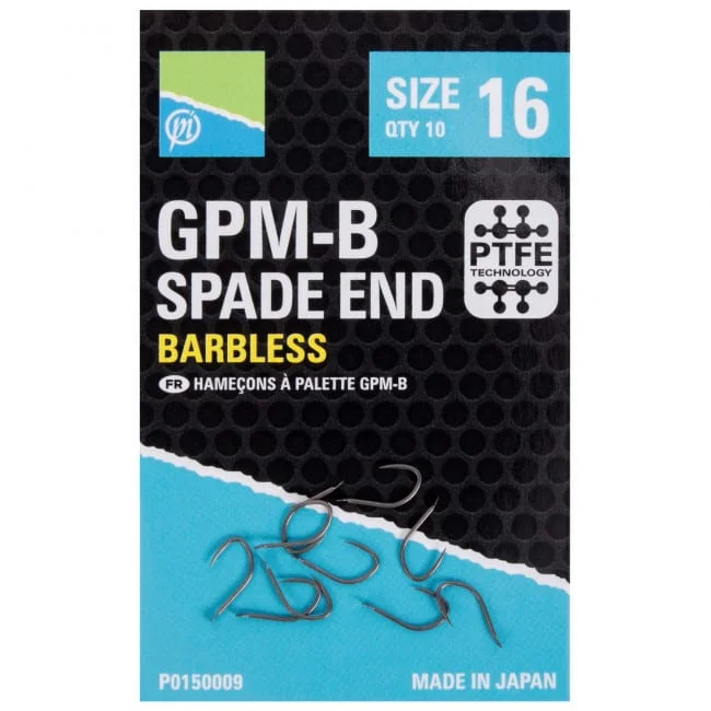 Preston GPM-B Spade End Hooks (P0150007-11) Biztonságos vásárlás