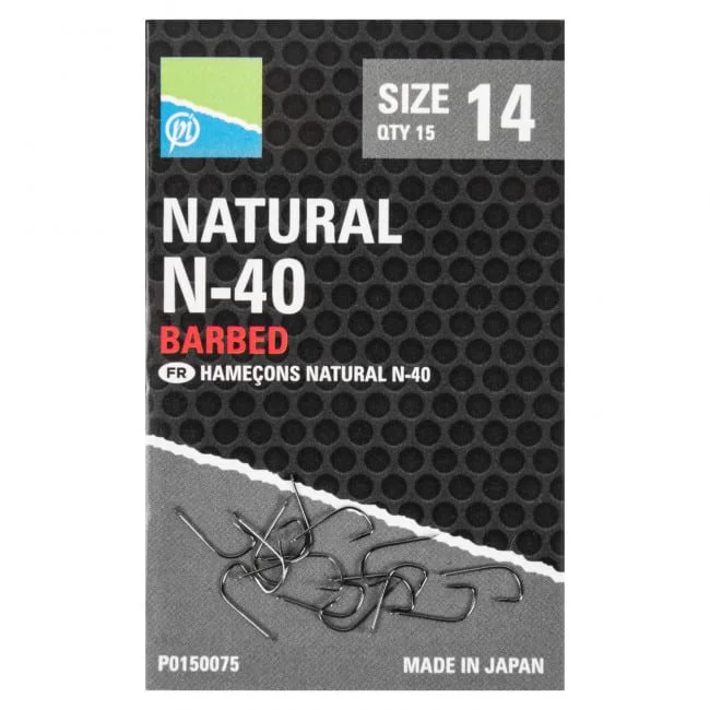 Preston Natural N40 Hooks (P0150072-76) Olcsó