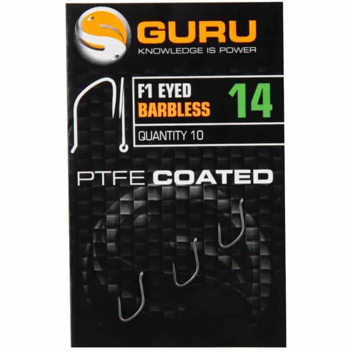Guru F1 Eyed Hooks (GF1E14-22) Szuper ajánlat