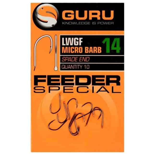 Guru LWGF Feeder Special Barbed Hooks (GLWGF10-20) Expressz szállítás