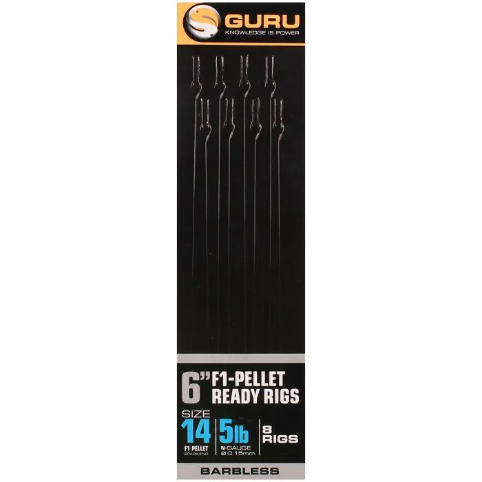 Prémium Guru F1 Pellet Pole Rigs 15CM (GRR-055-059)