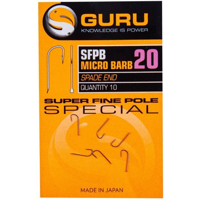 Guru Super Fine Pole Hooks (GSFP16-22) Korlátozott ajánlat