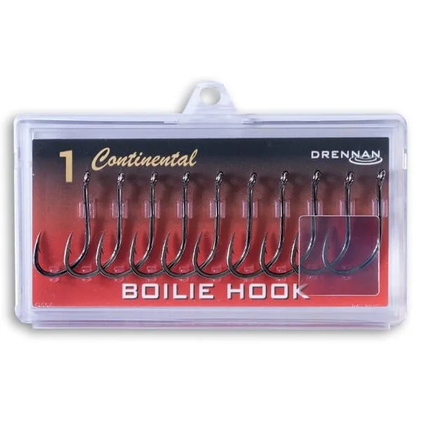Olcsóbb Drennan Continental Boilie Hooks (HKCB001-008)