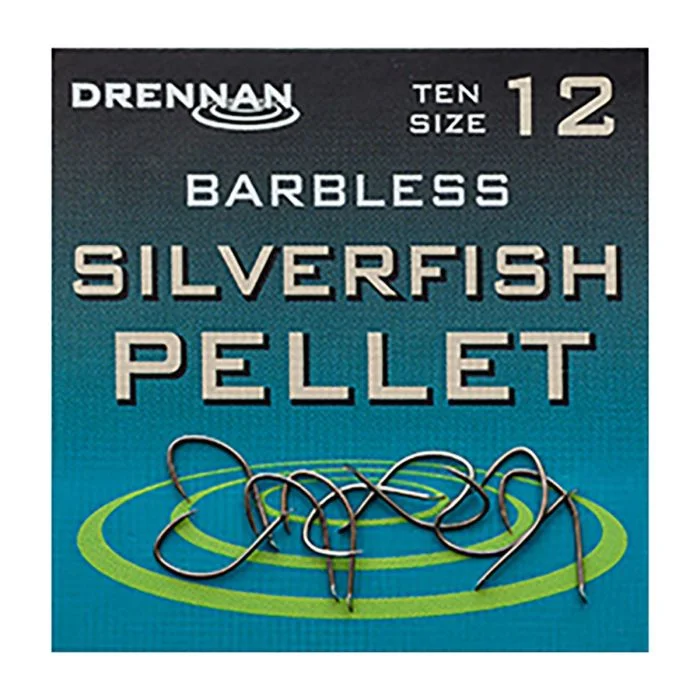 Drennan Silverfish Pellet Barbless Hooks (HSSPTB012-020) Utolsó esély