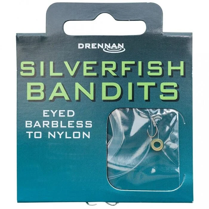 Drennan Silverfish Bandits Hooks to Nylon 30CM (HNBESHR012-018) Kihagyhatatlan ajánlat