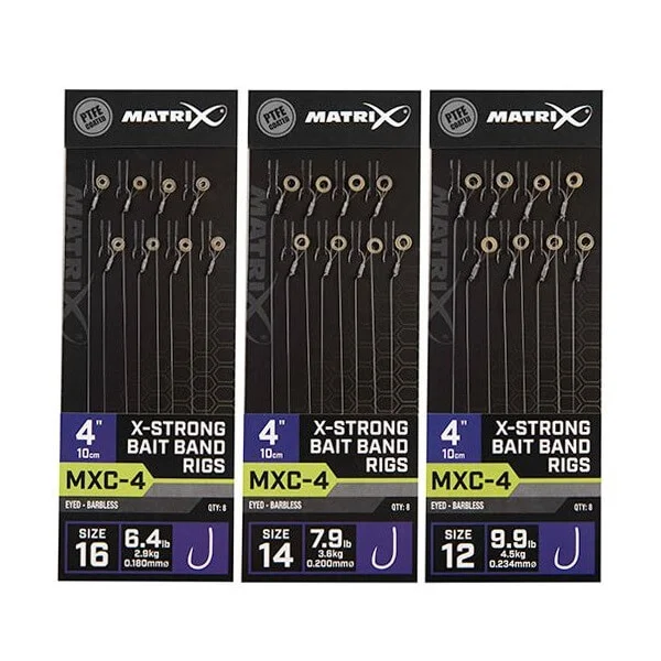 Matrix MXC-4 X-Strong Bait Band Rigs 10CM (GRR066-068) Korlátozott ajánlat