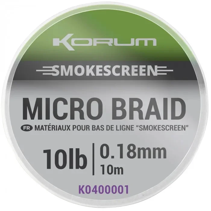Korum Smokescreen Micro Braid 10M (K0400001-03) Újdonság