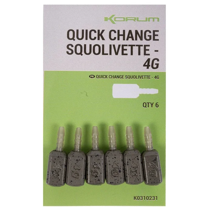 Korum Quick Change Squolivettes (K0310231-33) Újdonság