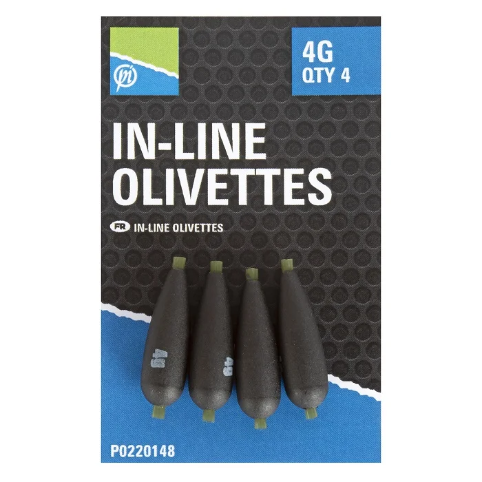 Legkelendőbb Preston Inline Olivettes (P0220139-50)