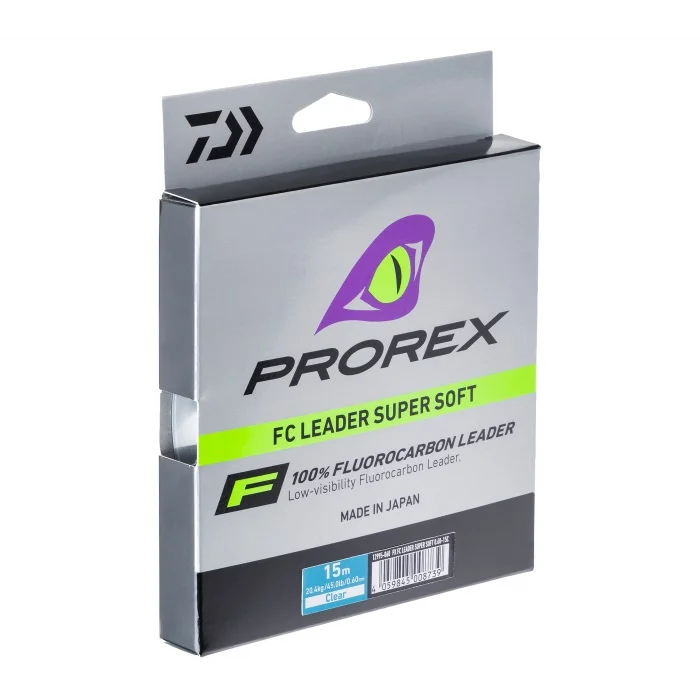 Szuper akció Daiwa Prorex Fluorocarbon Super Soft Leader (12995-014-100)