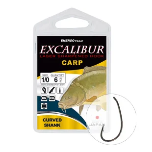 EXCALIBUR HOROG CARP CURVED SHANK BN 4 Utolsó esély