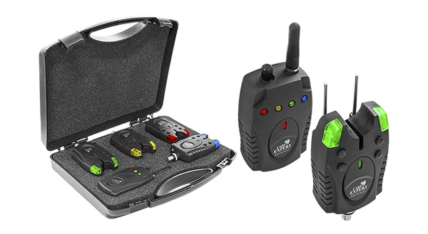 Alacsony ár Carp Expert Piave 2+1 Rádiós Elektromos kapásjelző szett