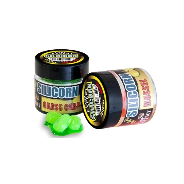 Biztonságos fizetés CARP EXPERT SILICORN NEON SÁRGA - ANANÁSZ GUMIKUKORICA