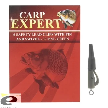 Outlet CARP EXPERT ÓLOMTARTÓ FÜL BIZTONSÁGI, FORGÓVAL
