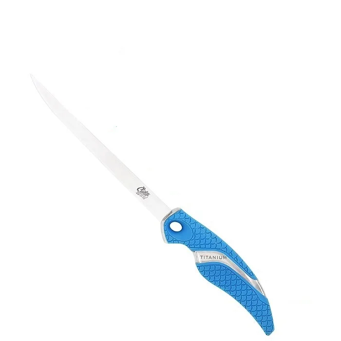 Expressz kézbesítés CUDA TITANIUM NITRIDE 7 FILÉZŐ KÉS TOKKAL