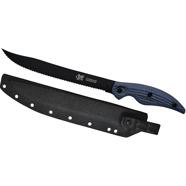 CUDA PROFESSIONAL KNIVES WITH MICARTA - 9‘‘ SERRATED KNIFE Szuper ajánlat