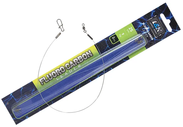 L&K SZERELT FLUOROCARBON ELŐKE 9KG 25CM 2DB/CS Expressz szállítás