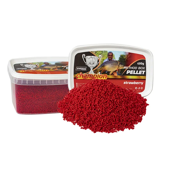 CHAMPION METHOD PELLET BOKSZ 400g GLM - KRILL ETETŐ PELLET Végkiárusítás