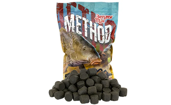 Alacsony ár BENZAR PREMIUM BLACK HALIBUT 6MM 800G ETETŐ PELLET