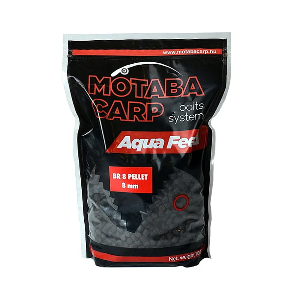 Csak ma MOTABA CARP BR 8 PELLET 8MM 1000G ETETŐ PELLET