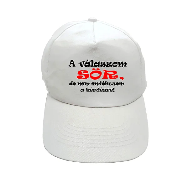 Baseball sapka A válaszom sör! Újdonság