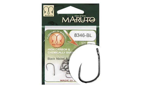 MARUTO HOROG 8346BL T.D.E.10° BARBLESS HC FORGED BLACK NICKEL 6 Bestseller