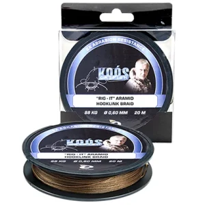 KOÓS CATFISH RIG-IT ARAMID ELŐKEZSINÓR 20M 0,80mm Szezonális akció