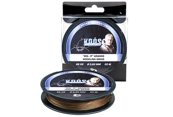 KOÓS CATFISH RIG-IT ARAMID ELŐKEZSINÓR 20M 0,80mm Szezonális akció