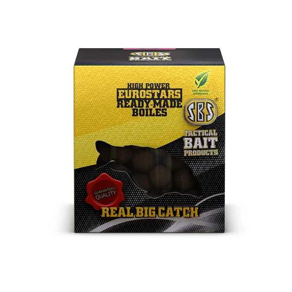Exkluzív ajánlat SBS Eurostar Ready-Made Boilies Frankfurter Sausage (kolbász) 150 gr 20 mm horog bojli