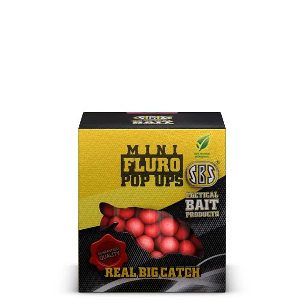 SBS Fluro Mini Pop Ups Natural (natúr) 20gr 8mm PopUp Azonnali szállítás