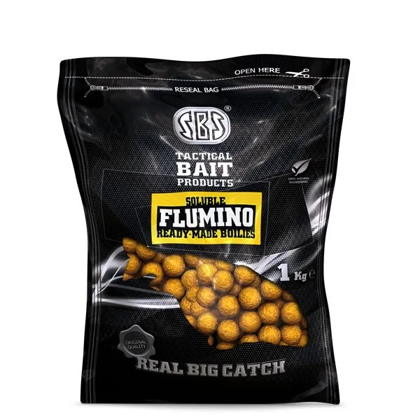SBS SOLUBLE FLUMINO READY-MADE 20MM 1KG SQUID&OCTOPUS (tintahal-polip) ETETŐ BOJLI Vásárlói kedvenc
