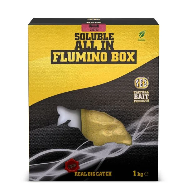SBS SOLUBLE ALL IN FLUMINO BOX PINEAPPLE (ananász) 1,5 KG etetőanyag Prémium